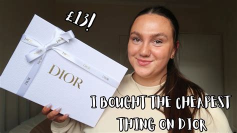 the cheapest thing on Dior